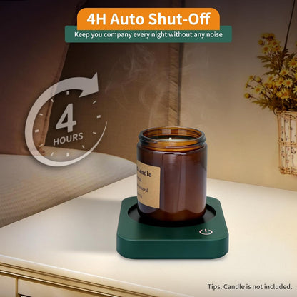 VOBAGA Coffee Mug Warmer Set with Auto Shut Off, 15 oz Coffee Mug Gift Set & 3 Temperature Settings Home Office Desk Accessories Valentine's Day Gift
