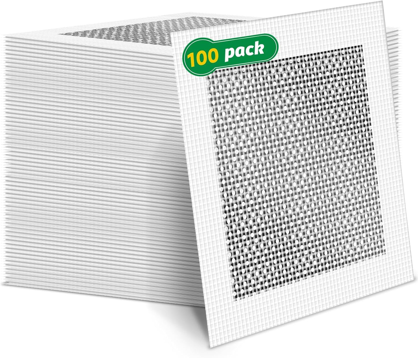 8Pcs 6 Inch Drywall Patch, Wall Repair Patches Wall Hole Repair Patch | Wall Patch for Aluminum Metal Sheetrock Ceiling, Self-Adhesive Fiberglass Repair Kit(6"x 6")