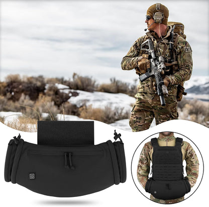 Tactical Hand Warmer,Portable Drop Hanger Waist Handwarmer Pouch for Hunting Golf Camping Fishing, Hiking, Football Winter Outdoor Field Survival.