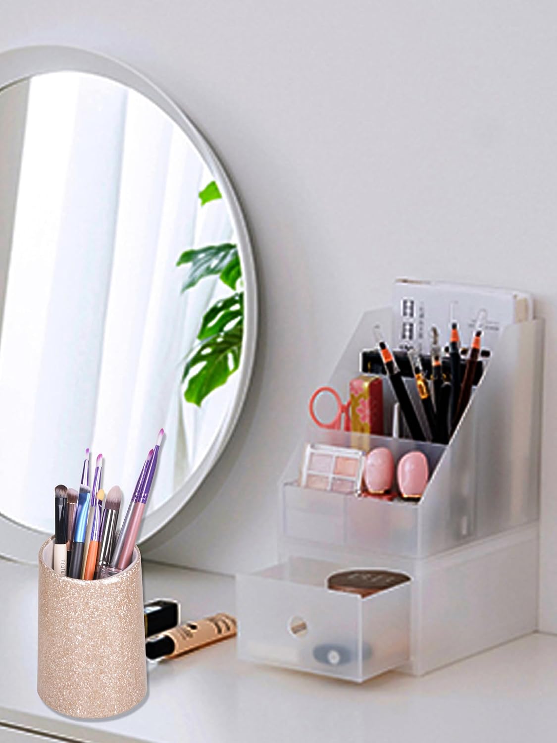 Baitaihem Eyeglasses Holder Stand Protective Glasses Holder For Desks Or Nightstands Pack of 2