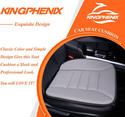 kingphenix Memory Foam Car Seat Cushion for Driver and Office Chair Comfort