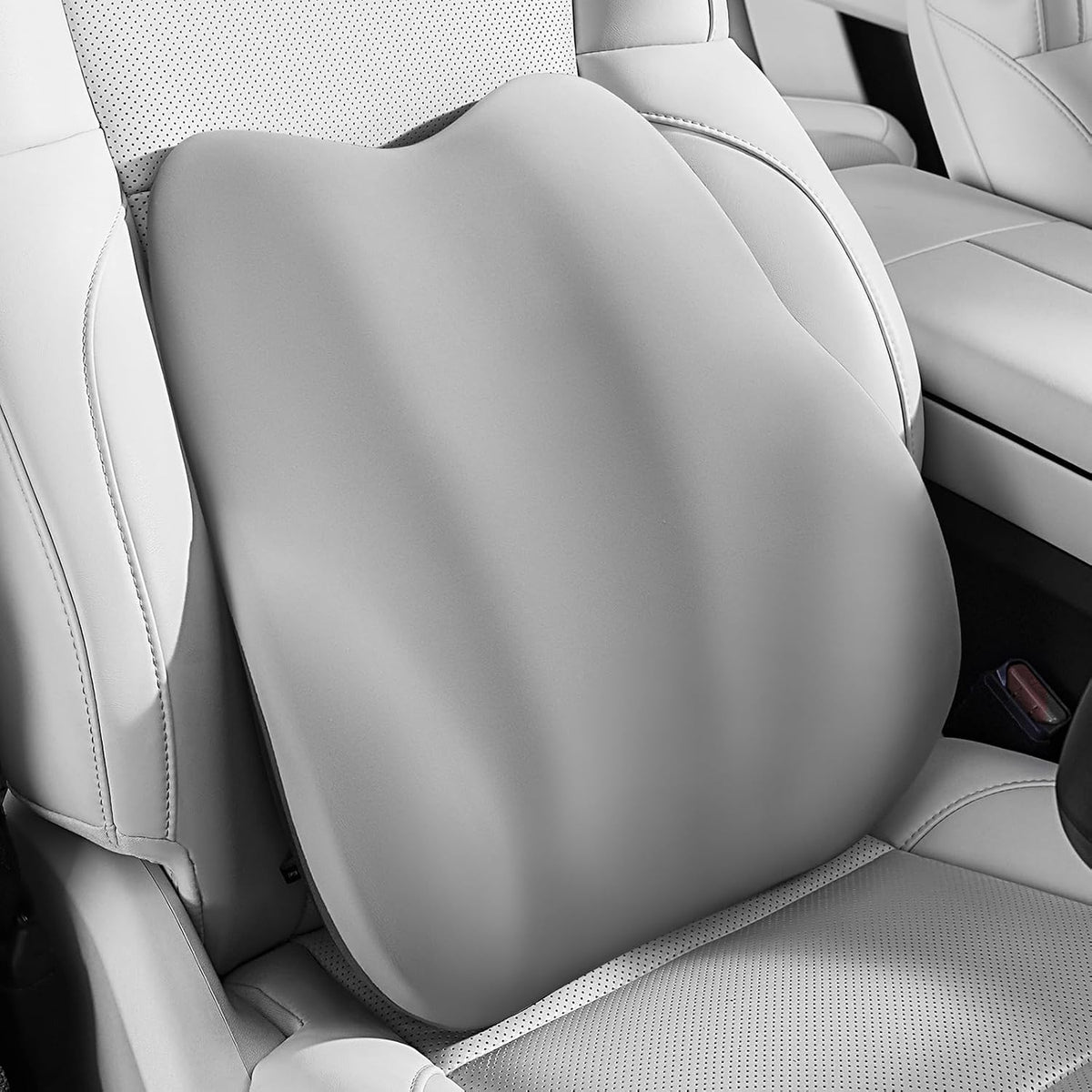 BEBAS Ergonomic Lumbar Support Pillow for Car, Memory Foam Car Back Cushion