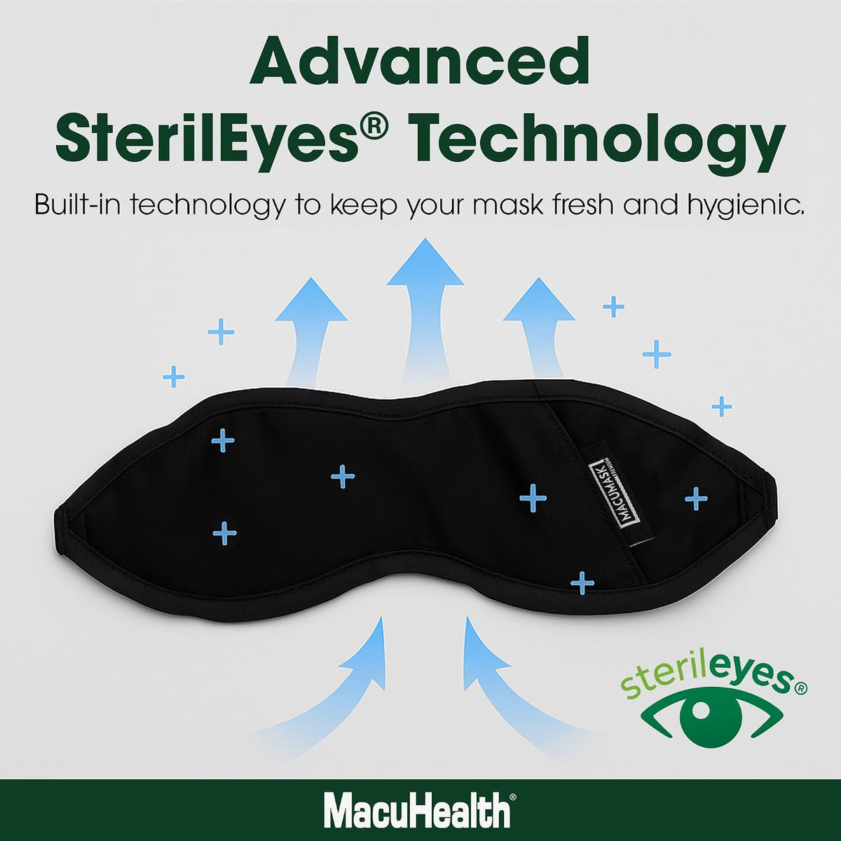 MacuHelth Macumask - Moist Heat Eye Compress - SterilEyes Technology
