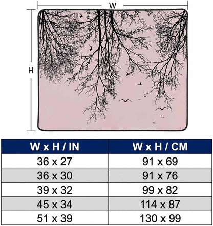 Magnetic Fireplace Cover Tree Branches Bird Fireplace Screen Decorative Brown Black Twigs Deadwood Insulation Fireplace Blocker Save Energy Fireplace Draft Stopper Covers for Living Room 45x34 Inch