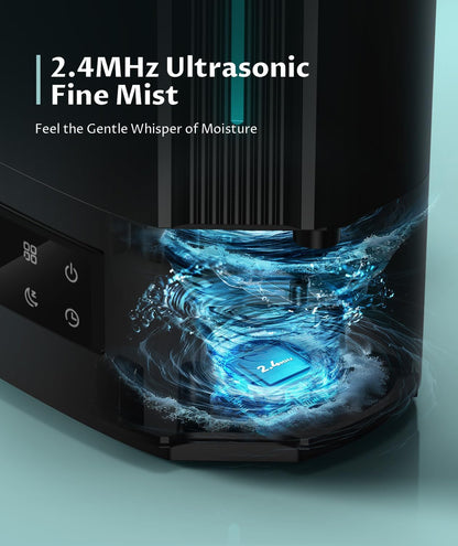 BREEZOME 6L Humidifier for Bedroom Large Room Smart Humidistat Control