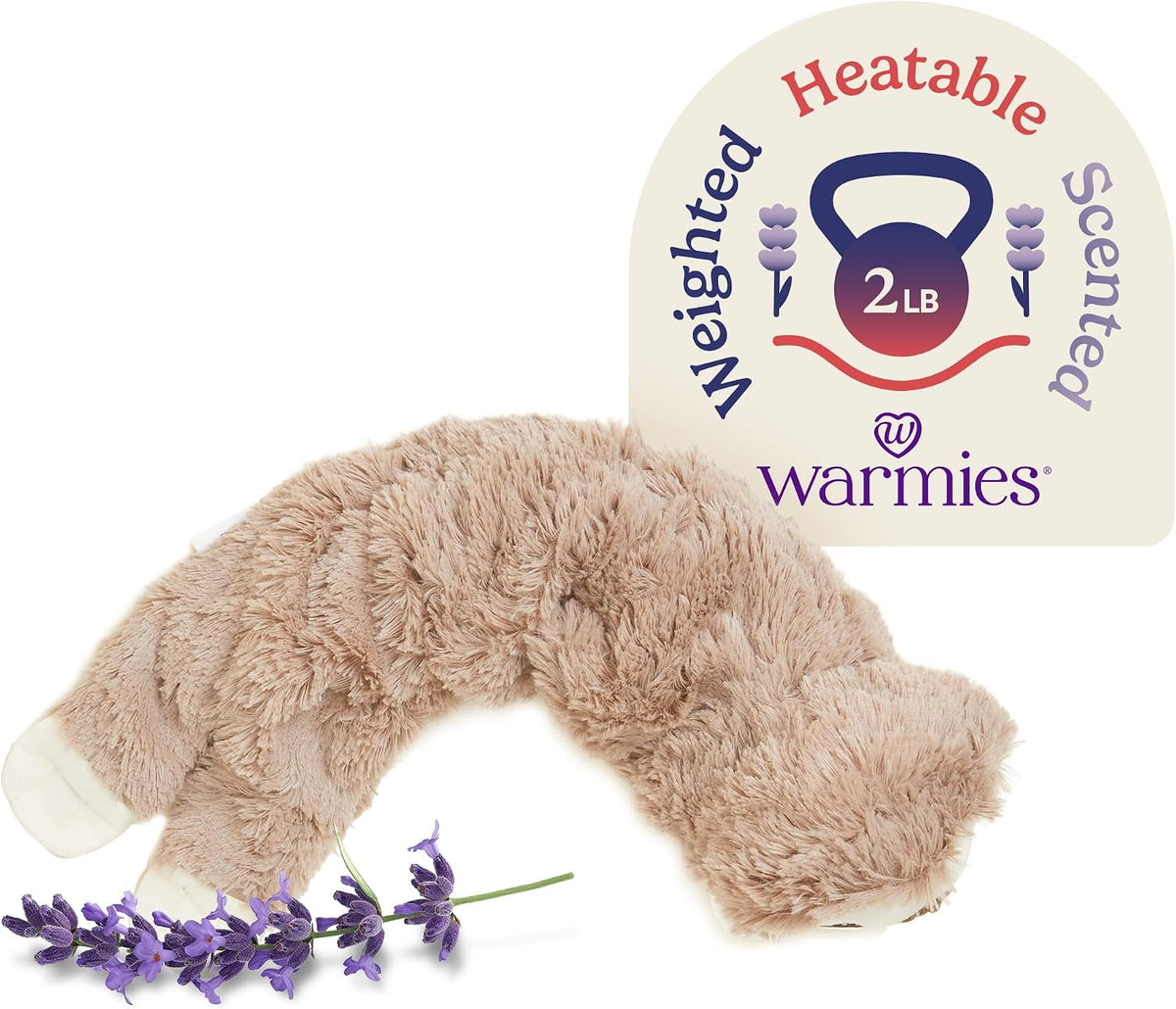 Intelex Warmies Microwavable French Lavender Scented Plush, Sloth Wrap