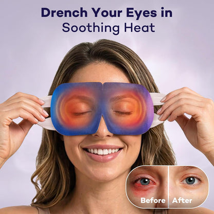 45-Min Self-Heating Steam Eye Masks for Dry Eyes & Stye 20 Pack