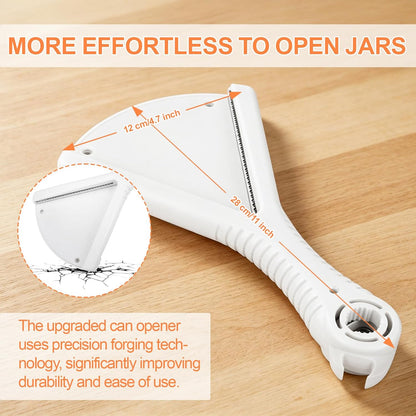 Jar Opener for Weak Hands & Arthritis, Effortless Jar Lid Opener for Seniors, Under Cabinet Bottle Opener Opens Any Size Lid, Kitchen Gadget