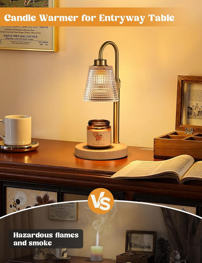 Candle Warmer Lamp with Timer Home Decor Birthday Gifts for Women