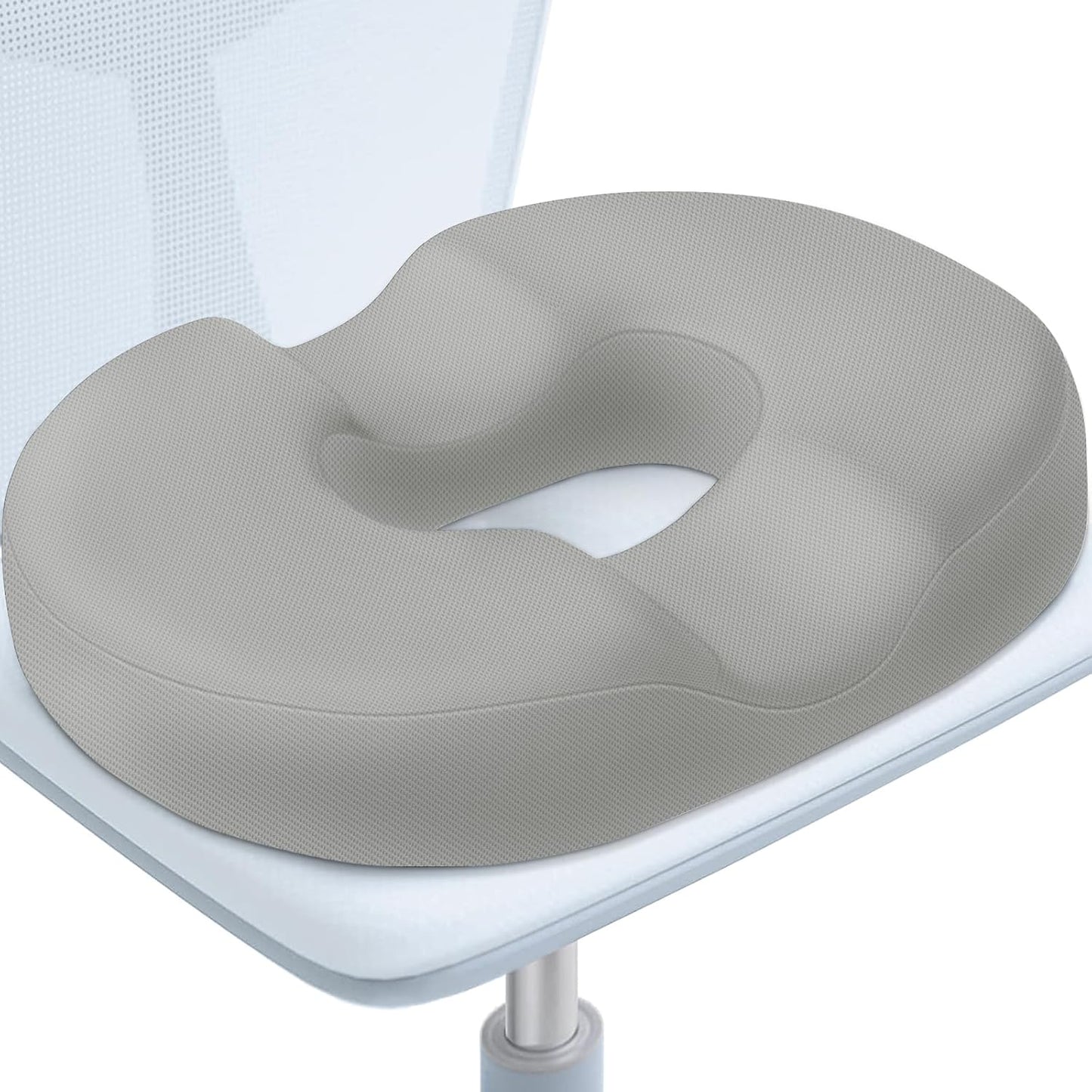 BlissTrends Donut Pillow Seat Cushion, Memory Foam Lifting Cushions(Black) | Donut Chair Cushions for Postpartum Pregnancy & Hemorrhoids,Tailbone Pain Relief Cushion for Office&Home Chairs