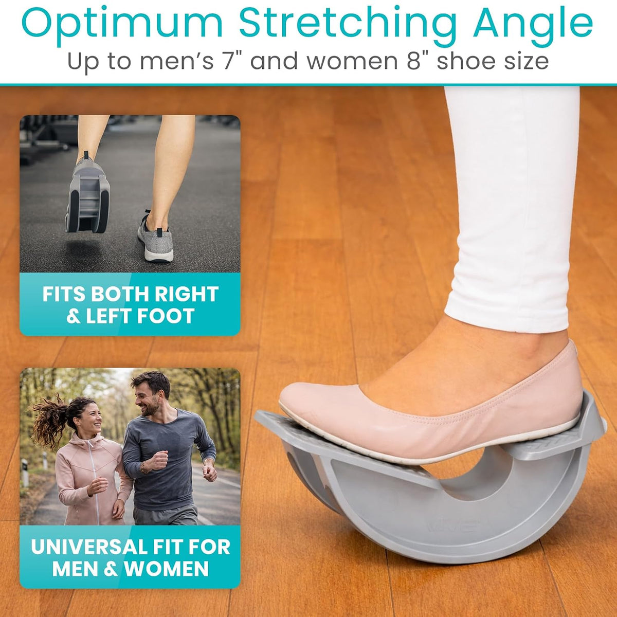 Vive Foot Rocker - Calf Stretcher for Achilles Tendinitis, Heel, Feet, Shin