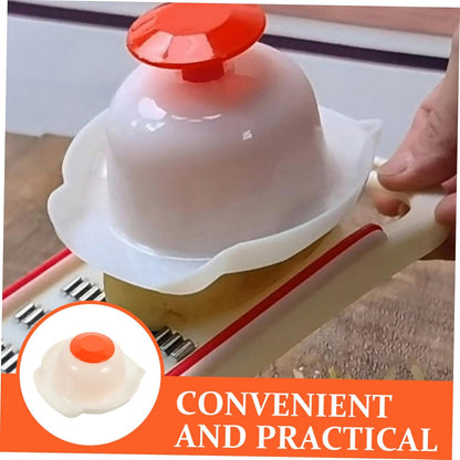 Food Safety Holder for Vegetable Slicer Mandoline Hand Guard Kitchen Grater Protector 4.40X4.13X2.16 Inch Safe Hand Protector for Cutting and Slicing Vegetables