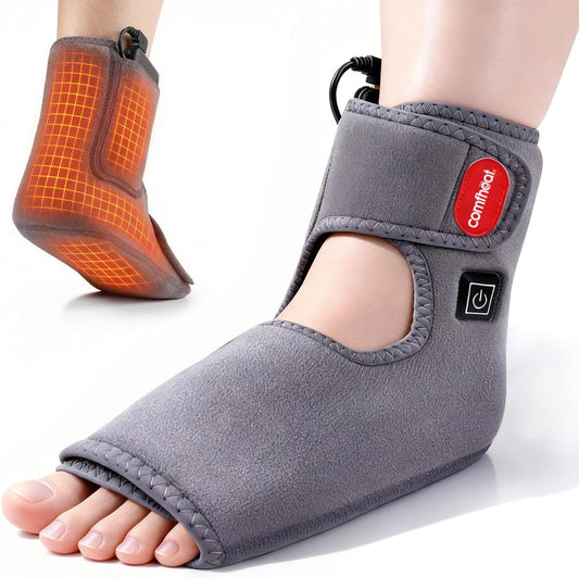 Cordless Foot Heating Pad for Plantar Fasciitis Foot Pain Relief