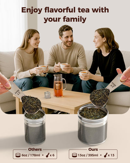 2 Pack Reinmoson 304 Stainless Steel Tea Infuser for Loose Leaf Tea