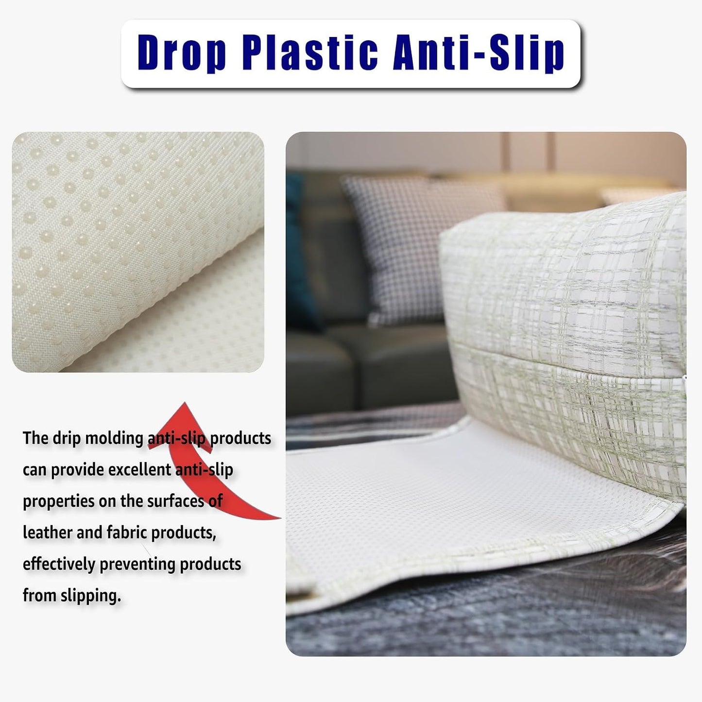 Adjustable Headrest Pillow for Recliners and Armchairs - Non-Slip Velvet Cushion for Neck Support and Pain Relief (Gray)