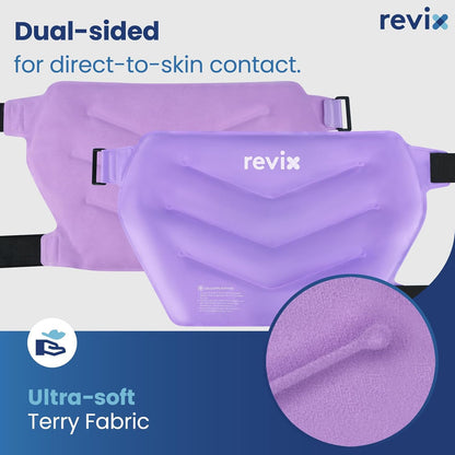 REVIX Extra Large Hip Ice Pack Wrap After Surgery, Cold Packs for Hip
