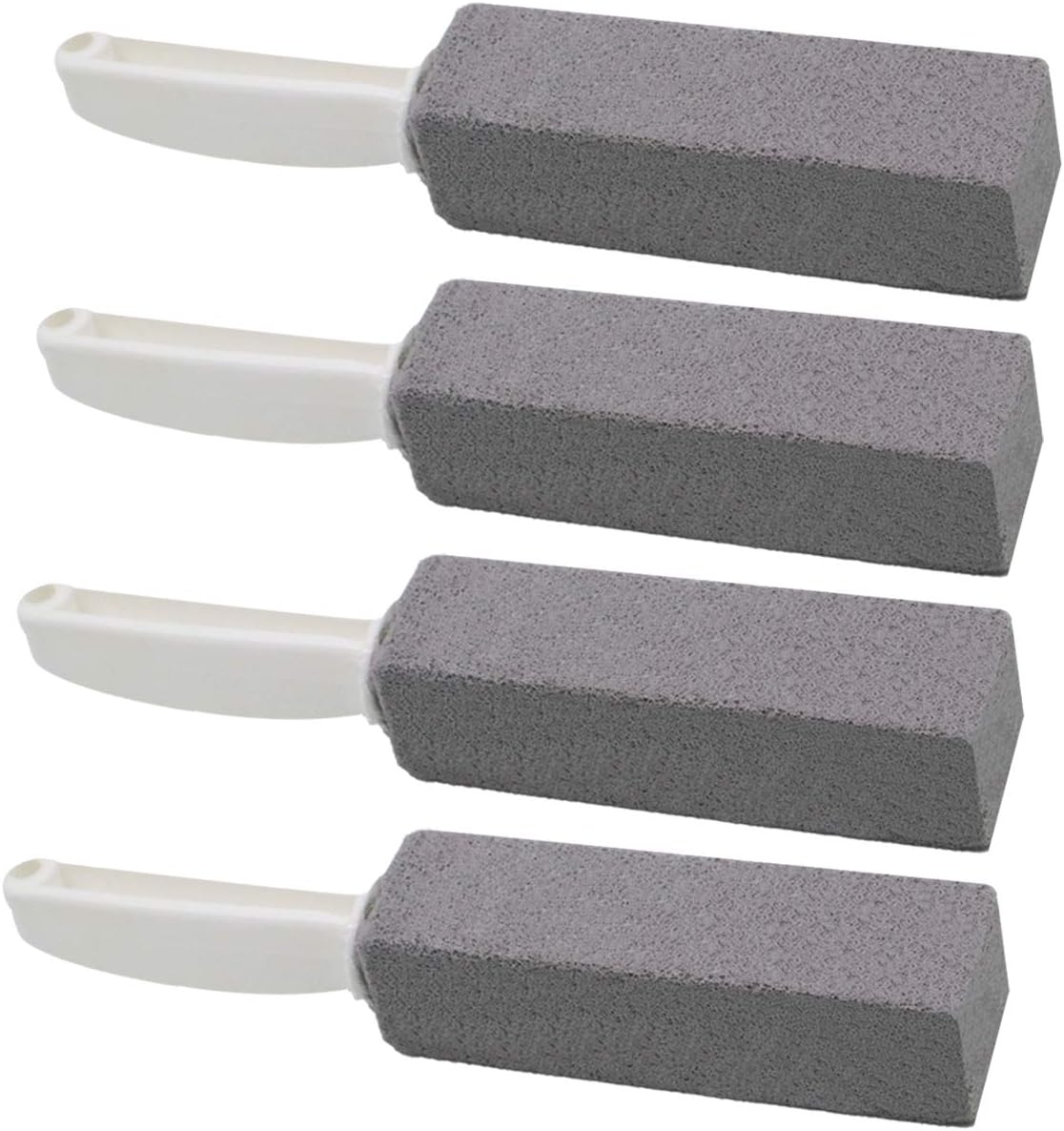 Pumice Stone for Toilet Bowl Cleaning with Handle Pumice Toilet Stone 4 Pack