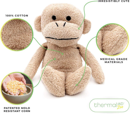 Thermal-Aid® (Olli The Koala) – Washable Heating Pad & Ice Pack – Plush Hot/Cold Pack with Natural Corn Filling – Reusable Comfort