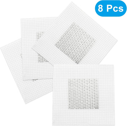 2 x 2 Inch Drywall Repair Patch, 8Pcs | Self Adhesive, Dry Wall Patch Kits, Wall Hole Repair Kit