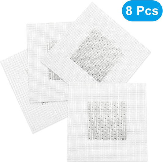 2 x 2 Inch Drywall Repair Patch, 8Pcs | Self Adhesive, Dry Wall Patch Kits, Wall Hole Repair Kit