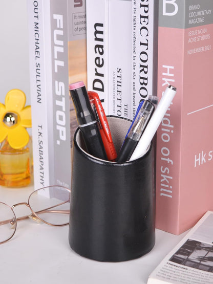 2 Pack Eyeglasses Holder PU Leather Glasses Stand Case Holder for Desks or Nightstands