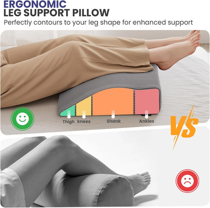 idee-home Recliner Leg Rest Cushion, Recliner Footrest Extender Pillow
