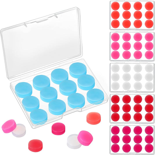 72 Pairs Soft Silicone Ear Plugs Moldable Putty Wax Earplugs