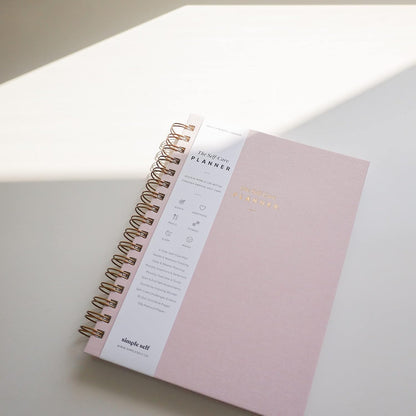 The Self-Care Planner by Simple Self - Undated 6 Month Life Planner - Daily, Monthly, Weekly - Focus on Wellness, Productivity, Achieving Goals, and Happiness (Abstract, Daily Edition: 13-Weeks)