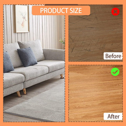 12Pcs 2.5in Furniture Coasters Non-Slip Bed Leg Pads Round Rubber Anti Sliding Caster Cups for Hardwood Floors Brown