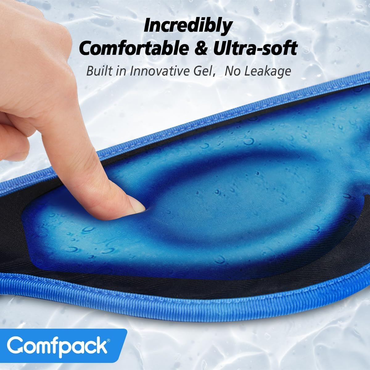 Warm Compress for Eyes - Removable Microwavable Eye Mask with Moist Heat for Dry Eyes, Blepharitis & MGD, Chalazion, Remove Styes, Sinus Relief, Eye Heating Pad, Gift for Women Men
