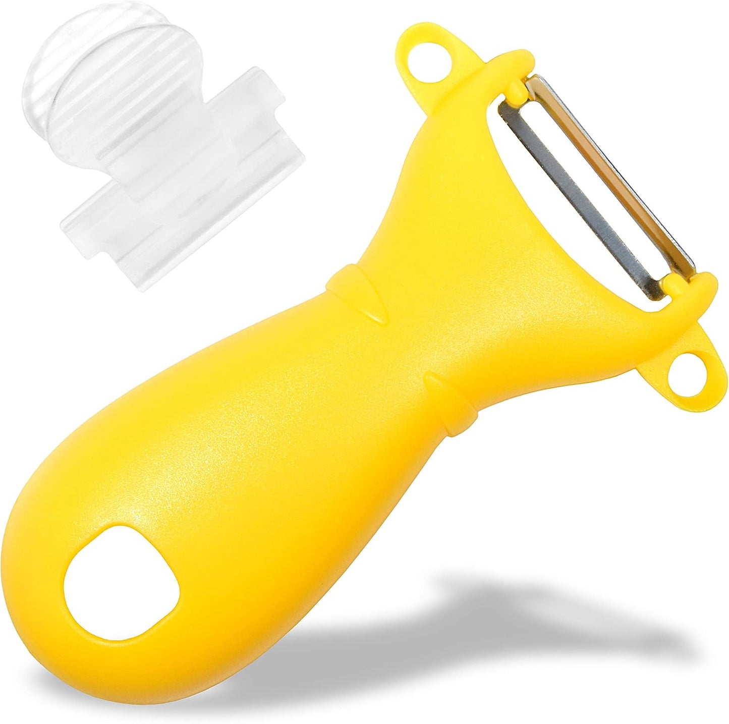 Kids Vegetable Peeler, Small Size Safety Peeler, Stainless Steel Blade With Safety Cover