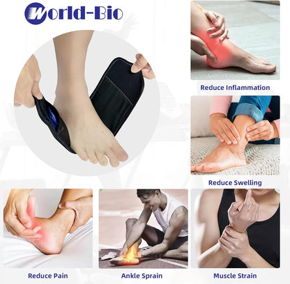 MR.ICE Knee Ice Pack Wrap 2 Packs,Reusable Ice Packs for Knee for Injuries