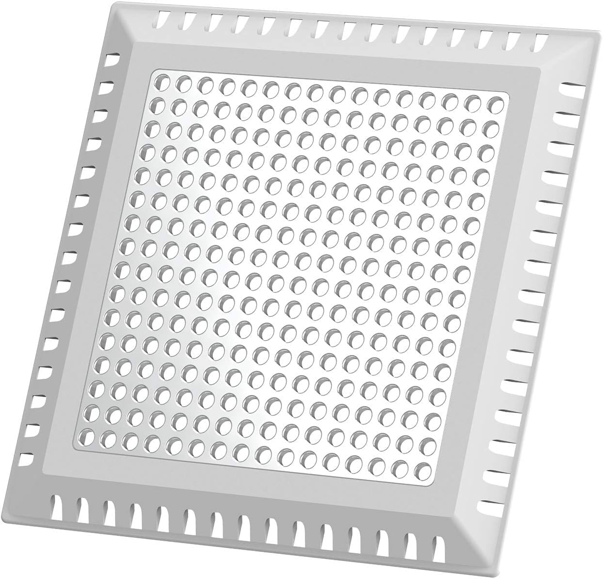 Aojuxix Shower Drain Hair Catcher/Drain Strainer/Shower Drain Cover | Stainless Steel and Silicone Hair Trap for Bathroom Floor Drain (Patented Product)