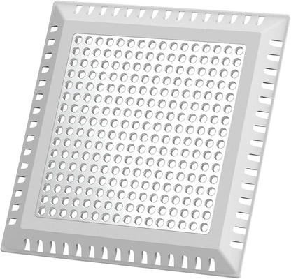 Aojuxix Shower Drain Hair Catcher/Drain Strainer/Shower Drain Cover | Stainless Steel and Silicone Hair Trap for Bathroom Floor Drain (Patented Product)