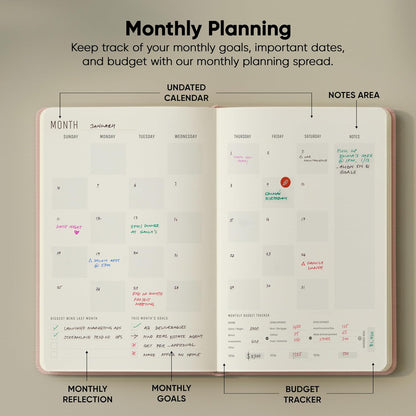 Dated, 2026 Planner, 5.8” x 8.3” - The #1 Productivity Planner to Achieve Your 2026 Goals - Planner 2026-2027 by PRODUCTIVITY STORE (A5, GREY)