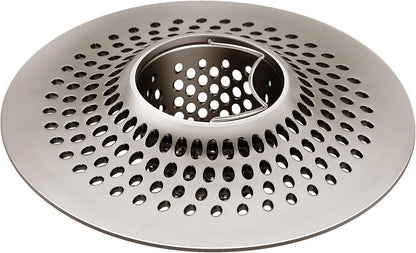 LEKEYE Drain Hair Catcher/Bathtub Shower Drain Hair Trap/Strainer Stainless Steel Drain Protector(Patented Product) | Stainless Steel