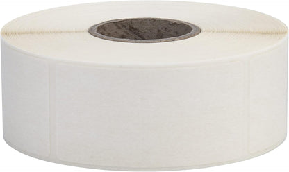 L LIKED Blank White 1 x 2 Inch Dissolvable Labels Food Rotation 3 Rolls | PFAS free, writable on glass/wood/metal/plastic. -40~150°F safe. For boxes inventory, prep info & storage
