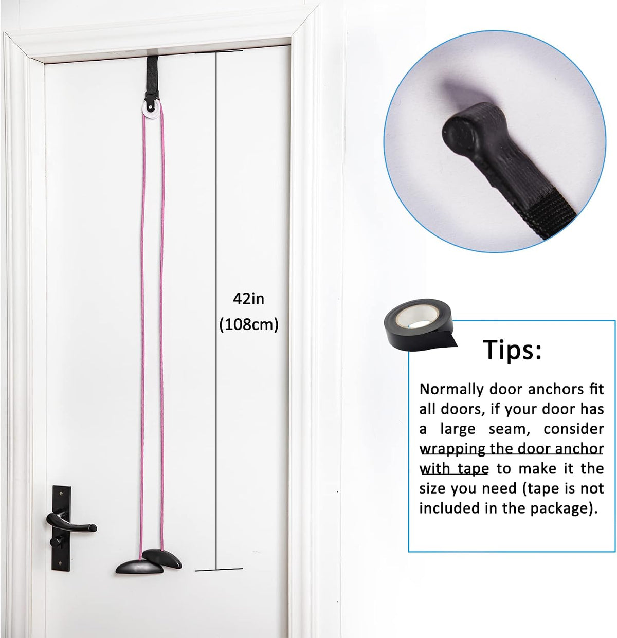 Shoulder Pulley Over The Door Physical Therapy System