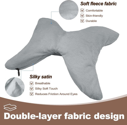 SPRING SEAON Microwavable Sinus Mask,Warm Cold Compress Eye Mask