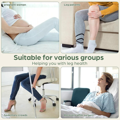 Inflatable Leg Elevation Pillow After Surgery, Wedge Leg Knee Elevating Pillows for Blood Circulation for Traveling, Injury Recovery, Swelling, Leg Support Cushion Knee Hip Ankles Pain