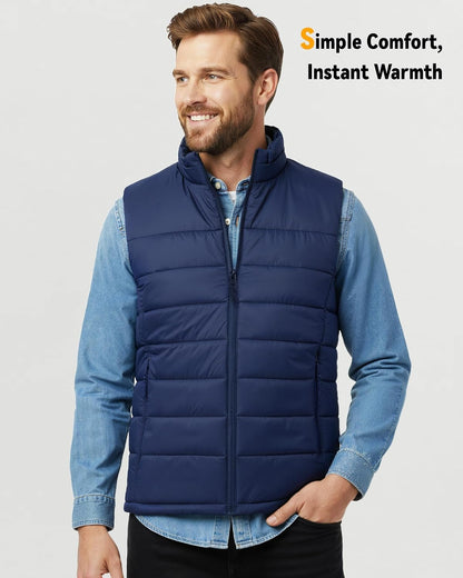 Wulcea Graphene Heated Vest For Men 7.4V Fast Charge Large Capacity Battery