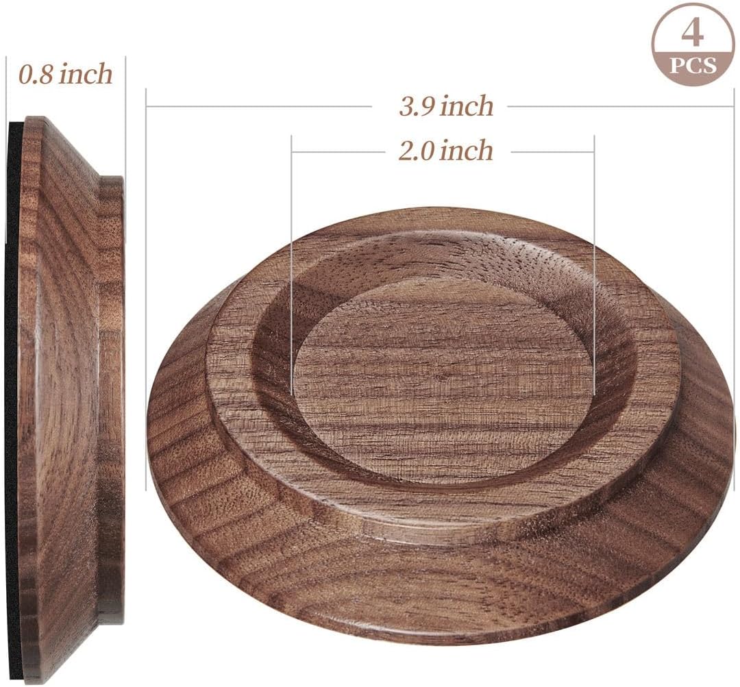 Piano Caster Cups Upright Piano Caster Cups Wood Coasters Cups