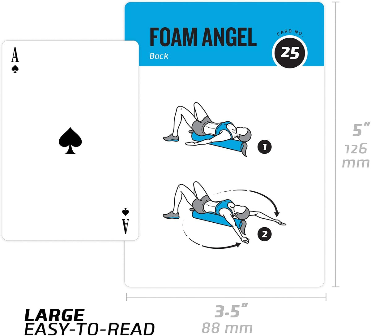 NewMe Fitness Pilates Workout Cards, Fitness Deck for Women and Men