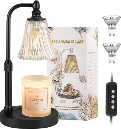 Hong-in Candle Warmer Lamp with Timer,Birthday Gifts for Women Mom Sister