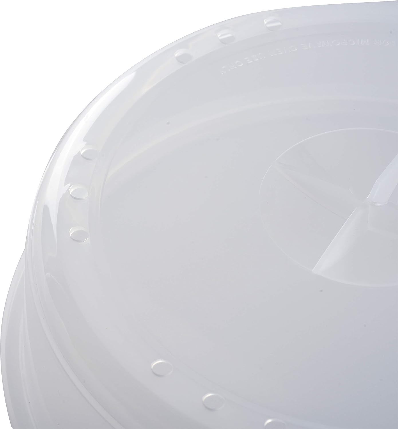 Norpro 10" Vented Microwave Plate Cover, Food Dome