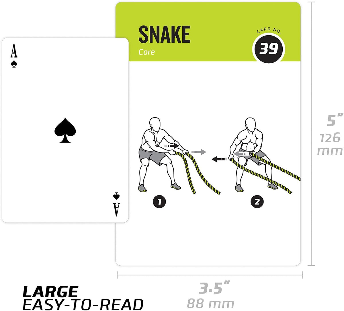 NewMe Fitness Pilates Workout Cards, Fitness Deck for Women and Men