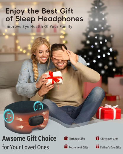 Heated Bluetooth Eye Mask for Sleep, Dry Eyes & Relaxation
