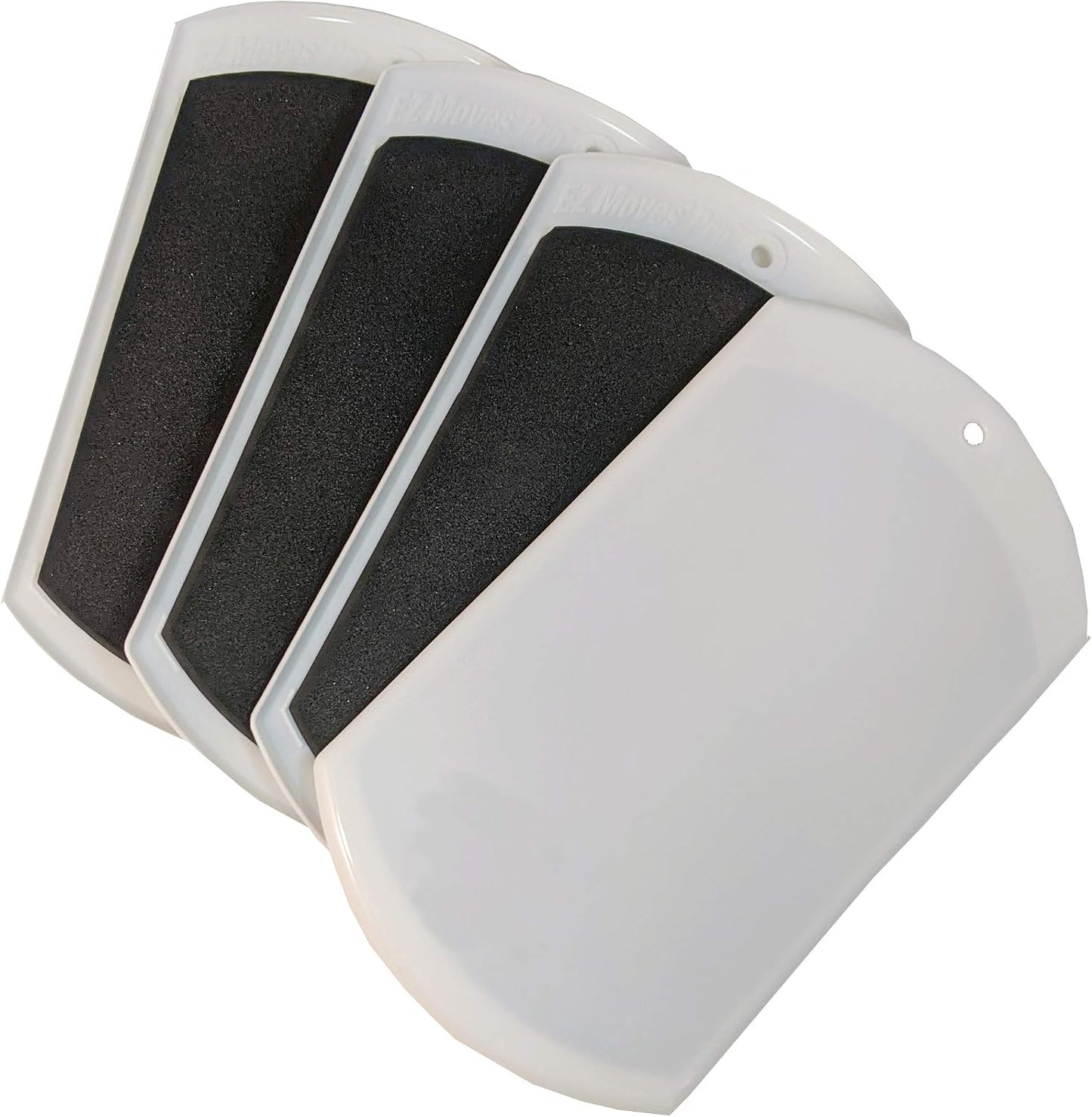 Furniture Slides for Carpet, Large (9” x 6”) - Easily Move Sofas, Loveseats, Cabinets, Bookcases, and More (4 Slides per Set)