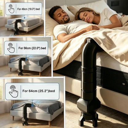 Bed Cooling System Under-Sheet Midnight for Night Sweats, Bed Fan Under Sheets, for Hot Sleepers, Bed Cooler for Cooler, More Comfortable Sleep