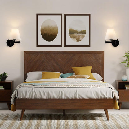 Cordless Battery Operated Wall Sconces Set of 2, Black Swing Arm Wall Sconce, Rechargeable Wall Mounted Reading Light Bedside Wall Lamp, Wireless Wall Sconce Fixtures for Bedside, Hallway, Study